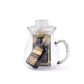 PcPops with Chocolate Liquor Glass Teapot Gift Set